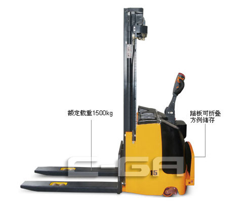 標(biāo)準(zhǔn)型全電動(dòng)踏板堆高車